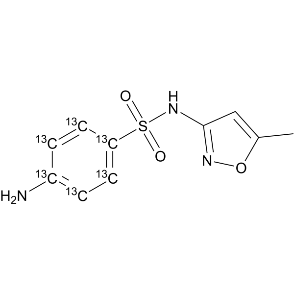 Sulfamethoxazole-13C6 1196157-90-0